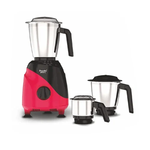 Preethi Peppy MG-245 750W Mixer Grinder with 3 Stainless Steel Jars Powerful Motor, Safety Lock & Overload Protection – Black & Red Kitchen Appliance Preethi Peppy MG-245 750W Mixer Grinder with 3 Stainless Steel Jars Powerful Motor, Safety Lock & Overload Protection – Black & Red Kitchen Appliance
