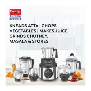 Prestige Endura 1000W Mixer Grinder 6 Jar (42535) Heavy Duty Juicer Mixer Grinder Prestige Endura 1000W Mixer Grinder 6 Jar (42535) Heavy Duty Juicer Mixer Grinder