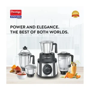 Prestige Endura 1000W Mixer Grinder 4 Jar 42545 | Buy Prestige Heavy Duty Mixer Grinder