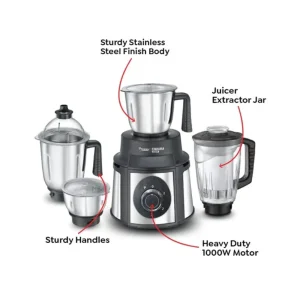 Prestige Endura 1000W Mixer Grinder 4 Jar 42545 | Buy Prestige Heavy Duty Mixer Grinder