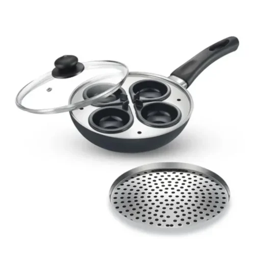 Prestige Omega Granite Multipan Egg Poacher 20cm WGL 38146 | Induction Base Non-Stick Cookware with Steamer & Glass Lid Prestige Omega Granite Multipan Egg Poacher 20cm WGL 38146 | Induction Base Non-Stick Cookware with Steamer & Glass Lid