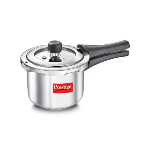 Prestige Svachh Stainless Steel Spillage Control Pressure Cooker with Safety Features & Induction Compatibility Prestige Svachh Stainless Steel Spillage Control Pressure Cooker with Safety Features & Induction Compatibility