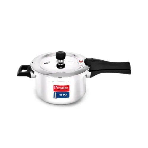 Prestige Svachh Triply Stainless Steel Pressure Cooker 3 Litre with Induction Base & Spillage Control – Buy Online Kerala Prestige Svachh Triply Stainless Steel Pressure Cooker 3 Litre with Induction Base & Spillage Control – Buy Online Kerala