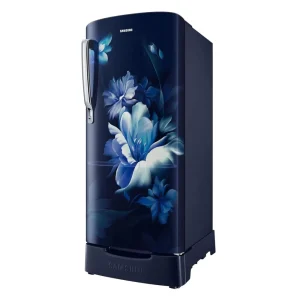 Samsung 183L Single Door Direct Cool Refrigerator (RR20H2823UZ/NL) with Digital Inverter Compressor | Energy Efficient 3 Star Fridge with Anti-Bacterial Gasket – Midnight Blossom Blue Samsung 183L Single Door Direct Cool Refrigerator (RR20H2823UZ/NL) with Digital Inverter Compressor | Energy Efficient 3 Star Fridge with Anti-Bacterial Gasket – Midnight Blossom Blue