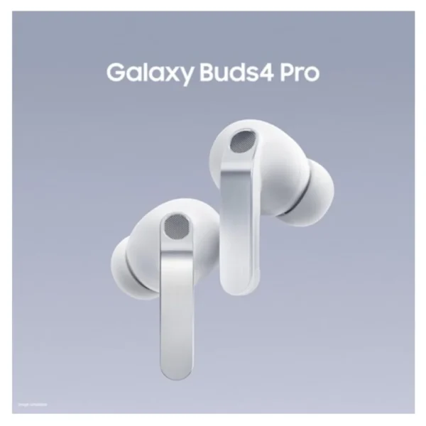 Samsung Galaxy Buds4 Pro White True Wireless Earbuds with Hybrid Driver, Active Noise Cancellation & Wireless Charging Samsung Galaxy Buds4 Pro White True Wireless Earbuds with Hybrid Driver, Active Noise Cancellation & Wireless Charging