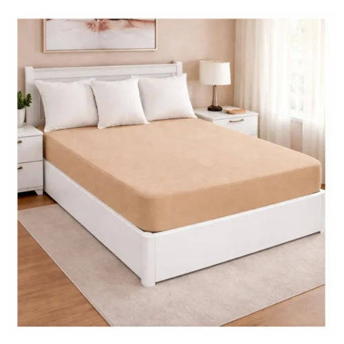 Sleepdom Mattress Protector Beige 75×48 cm Waterproof Cotton Terry Mattress Cover for Bed Protection Sleepdom Mattress Protector Beige 75×48 cm Waterproof Cotton Terry Mattress Cover for Bed Protection