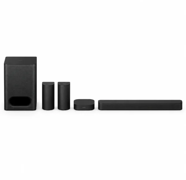 Sony HT-S60 5.1Ch 1000W Home Theatre System with Dolby Atmos, DTS:X & Wireless Rear Speakers Sony HT-S60 5.1Ch 1000W Home Theatre System with Dolby Atmos, DTS:X & Wireless Rear Speakers