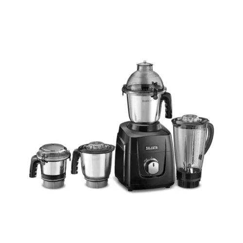 Sujata 1000W MG03 Black Mixer Grinder | Premium Juicer Mixer Grinder for Kitchen