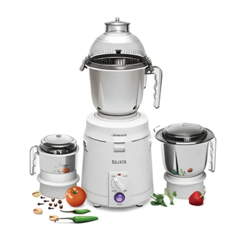 Sujata Dynamix 900W Mixer Grinder Heavy Duty Stainless Steel Mixie with Powerful Motor