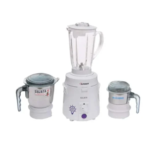 Sujata Supermix 900W Mixer Grinder 3 Jar White | Heavy Duty Juicer Mixer Grinder for Indian Kitchen Sujata Supermix 900W Mixer Grinder 3 Jar White | Heavy Duty Juicer Mixer Grinder for Indian Kitchen