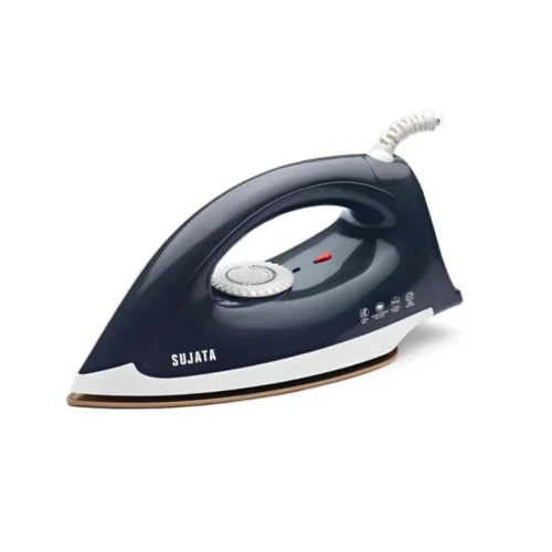 Sujatha Smooth Slide 1100W Dry Iron Box Non-Stick Soleplate Adjustable Temperature Control Lightweight Iron for Clothes Sujatha Smooth Slide 1100W Dry Iron Box Non-Stick Soleplate Adjustable Temperature Control Lightweight Iron for Clothes