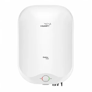 V-Guard Glado Metro 10L Storage Water Heater, 3000W 5 Star Geyser with Stainless Steel Tank, 0.6 MPa High Pressure, PUF Insulation & Safety Valve V-Guard Glado Metro 10L Storage Water Heater, 3000W 5 Star Geyser with Stainless Steel Tank, 0.6 MPa High Pressure, PUF Insulation & Safety Valve