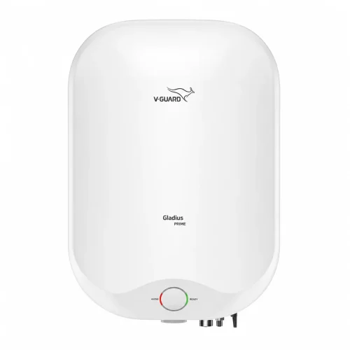 V-Guard Glado Metro 10L Storage Water Heater, 3000W 5 Star Geyser with Stainless Steel Tank, 0.6 MPa High Pressure, PUF Insulation & Safety Valve
