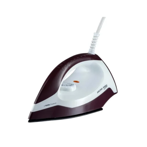 Voltas Beko I1000VD-BGWH 1000W Dry Iron Box with Greblon Ceramic Soleplate, Temperature Control & Lightweight Design