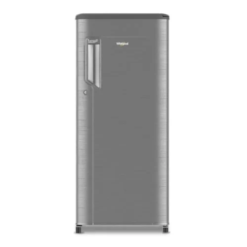Whirlpool 184L Single Door Refrigerator 205 IMPC PRM 3S Titan Steel – 3 Star Direct Cool Fridge with Toughened Glass Shelves & Energy Efficient Cooling Whirlpool 184L Single Door Refrigerator 205 IMPC PRM 3S Titan Steel – 3 Star Direct Cool Fridge with Toughened Glass Shelves & Energy Efficient Cooling
