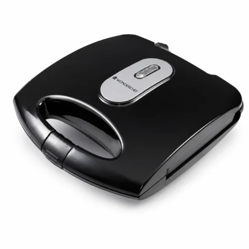 Wonderchef Acura Plus Sandwich Maker 2 Slice with Non-Stick Plates | 220W Electric Sandwich Toaster