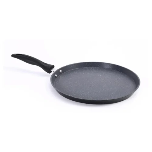 Wonderchef Duralite Die Cast 28cm Dosa Tawa 5 Layer Non Stick Tawa with Soft Touch Handle Wonderchef Duralite Die Cast 28cm Dosa Tawa 5 Layer Non Stick Tawa with Soft Touch Handle