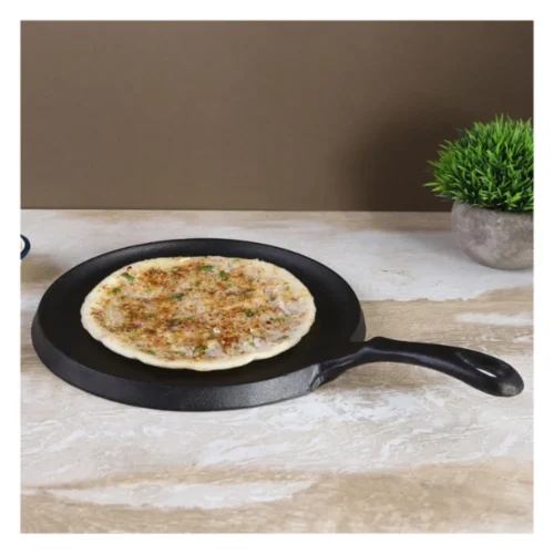 Wonderchef Forza Cast Iron Dosa Tawa 25cm Pre-Seasoned Induction Compatible Tawa Wonderchef Forza Cast Iron Dosa Tawa 25cm Pre-Seasoned Induction Compatible Tawa