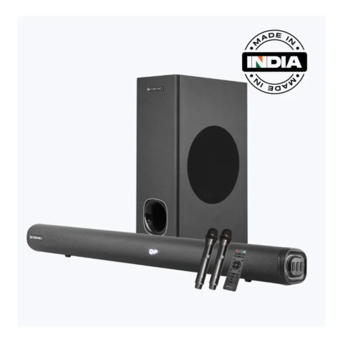 Zebronics Juke Bar 4102 2.1 Channel Soundbar 160W with Wireless Mic, HDMI ARC & Virtual 5.1 Sound Zebronics Juke Bar 4102 2.1 Channel Soundbar 160W with Wireless Mic, HDMI ARC & Virtual 5.1 Sound