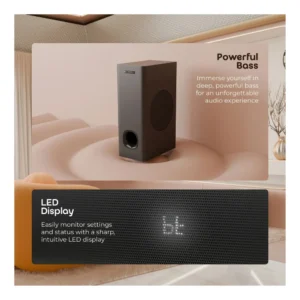 Zebronics Juke Bar 9101 Pro Dolby 240W 2.1 Channel Soundbar with Subwoofer | Powerful Bass & Virtual 5.1 Audio