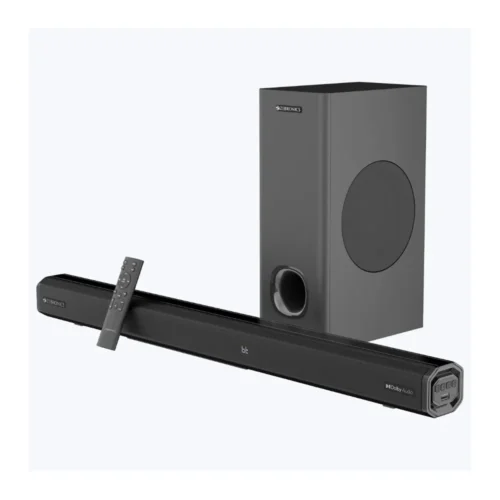 Zebronics Juke Bar 9101 Pro Dolby 240W 2.1 Channel Soundbar with Subwoofer | Powerful Bass & Virtual 5.1 Audio Zebronics Juke Bar 9101 Pro Dolby 240W 2.1 Channel Soundbar with Subwoofer | Powerful Bass & Virtual 5.1 Audio