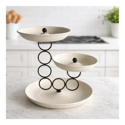 AJS D33-14 Dessert Stand | Elegant Cake & Pastry Display Stand Online Kerala