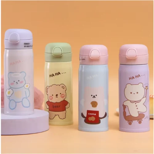 AJS3 C26-6 480ml Vacuum Insulated Stainless Steel Water Bottle for Kids AJS3 C26-6 480ml Vacuum Insulated Stainless Steel Water Bottle for Kids