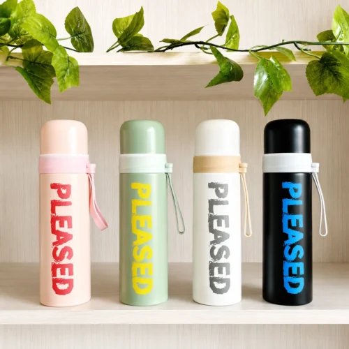 AJS Portable Water Bottle 500ML C27-8 Stainless Steel Double Wall Insulated Flask – BPA-Free Leak-Proof Hot & Cold Drink Bottle for Office, Gym & Travel - Multicolor AJS Portable Water Bottle 500ML C27-8 Stainless Steel Double Wall Insulated Flask – BPA-Free Leak-Proof Hot & Cold Drink Bottle for Office, Gym & Travel - Multicolor