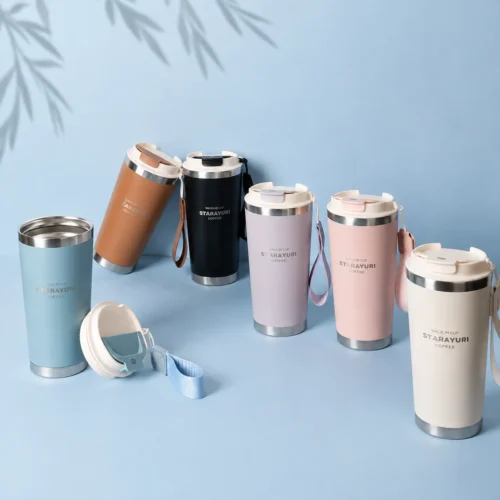 AJS Portable Water Bottle 580ml – Leak-Proof Stainless Steel Bottle for Cold & Warm Drinks, Travel & Daily Use AJS Portable Water Bottle 580ml – Leak-Proof Stainless Steel Bottle for Cold & Warm Drinks, Travel & Daily Use