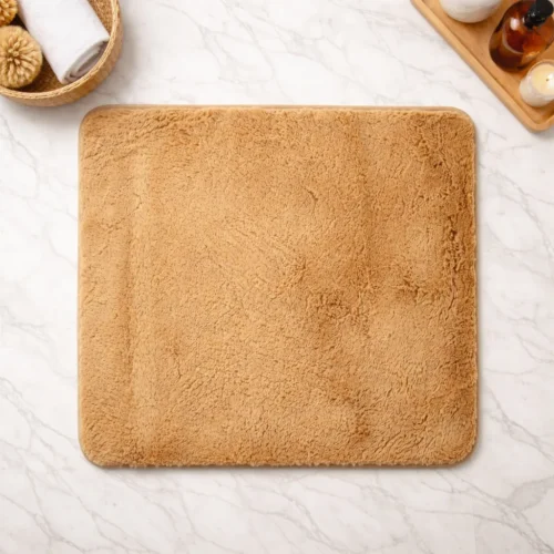 AJS 4 Ground Mat D8-3 50x80 cm Water Absorbent Microfiber Floor Mat with Cotton & Rubber Backing | Non-Slip Entrance Doormat
