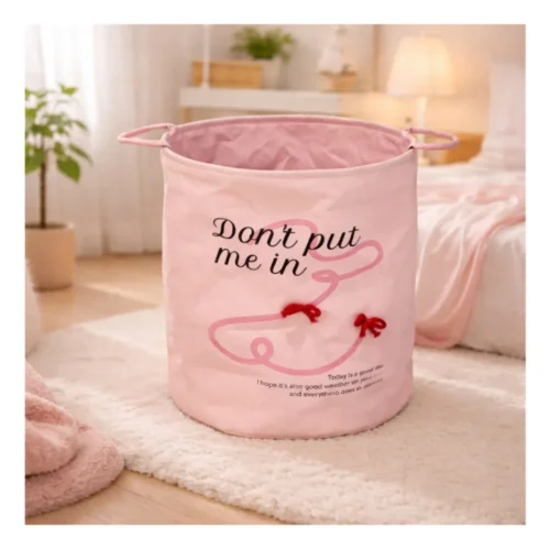 AJS6 D10-51 Storage Basket Premium Cotton Foldable Laundry Organizer with Handles for Home Storage AJS6 D10-51 Storage Basket Premium Cotton Foldable Laundry Organizer with Handles for Home Storage