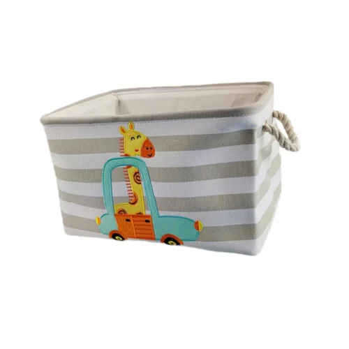 AJS6 Storage Basket D10-52 Multicolor Canvas Cotton Organizer Basket for Home Storage AJS6 Storage Basket D10-52 Multicolor Canvas Cotton Organizer Basket for Home Storage