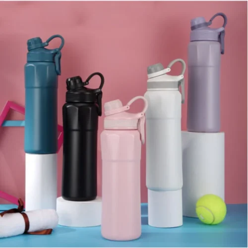 ASJ Water Bottle 800ML WB004 Stainless Steel Insulated Leakproof Bottle | Travel & Office Bottle ASJ Water Bottle 800ML WB004 Stainless Steel Insulated Leakproof Bottle | Travel & Office Bottle
