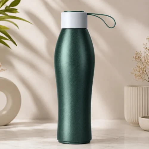 Borosil Duomate 900ml Green Stainless Steel Vacuum Bottle Borosil Duomate 900ml Green Stainless Steel Vacuum Bottle