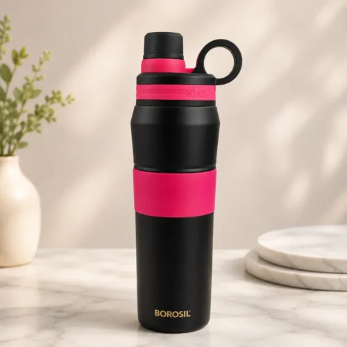 Borosil Thirst Burst 800ml Insulated Stainless Steel Water Bottle Borosil Thirst Burst 800ml Insulated Stainless Steel Water Bottle