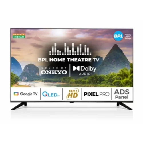 BPL 43 Inch QLED Full HD Google TV 43QFG520 with Onkyo Sound & Dolby Audio | Buy Online Kerala