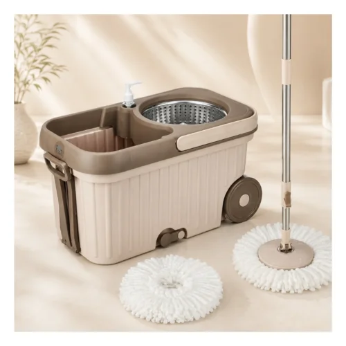 Ganesh Neoclean Speedo 10L Plastic Spin Mop with Steel Wringer Ganesh Neoclean Speedo 10L Plastic Spin Mop with Steel Wringer