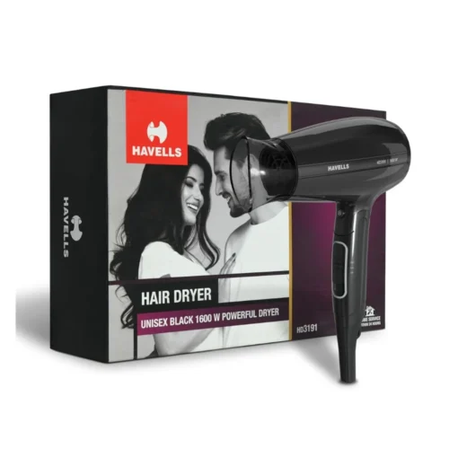 Havells HD3191 1600W Foldable Hair Dryer with Cool Shot & Heat Balance Technology