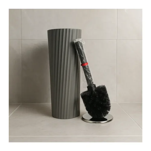 Jaypee Waves Toilet Brush with Silicone Bristles & Holder | Durable Bathroom Cleaning Brush Online Kerala