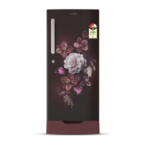 Lloyd 185L Direct Cool Refrigerator GLDS203ARWDF 3 Star - Rosil Wine Lloyd 185L Direct Cool Refrigerator GLDS203ARWDF 3 Star - Rosil Wine