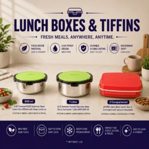 Lunch Boxes & Tiffins