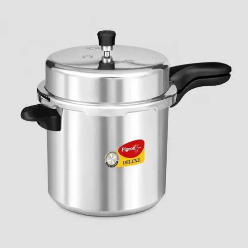Pigeon Deluxe Aluminium Outer Lid Pressure Cooker 10L | Buy Online Kerala Pigeon Deluxe Aluminium Outer Lid Pressure Cooker 10L | Buy Online Kerala