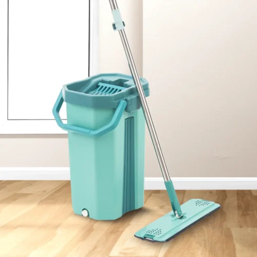 **Pigeon Flat Mop Ocean Green 16282 – 360° Microfiber Floor Cleaning Mop**