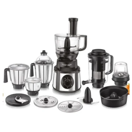 Prestige Endura Pro 1000W Mixer Grinder with Food Processor Attachments | 6 Jars | Buy Online Kerala