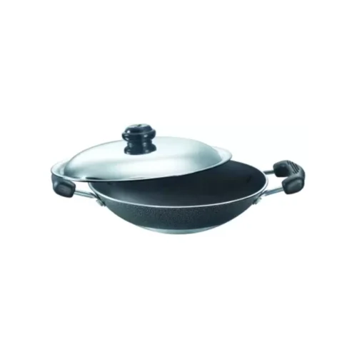 Prestige Omega Select Plus Deep Appachatty 1L with SS Lid – 20cm Non-Stick Aluminium Prestige Omega Select Plus Deep Appachatty 1L with SS Lid – 20cm Non-Stick Aluminium