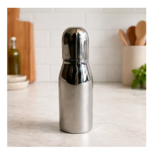 SAGAR SS Oil Bottle 500ML 8043 Stainless Steel Oil Dispenser with Precision Pouring Spout for Kitchen SAGAR SS Oil Bottle 500ML 8043 Stainless Steel Oil Dispenser with Precision Pouring Spout for Kitchen