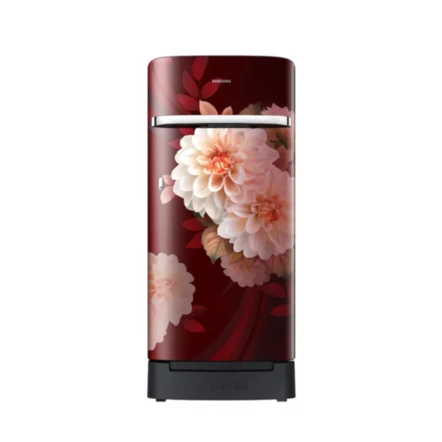 Samsung RR21H2H25BRHL 189 L 5 Star Single Door Refrigerator Begonia Red Samsung RR21H2H25BRHL 189 L 5 Star Single Door Refrigerator Begonia Red