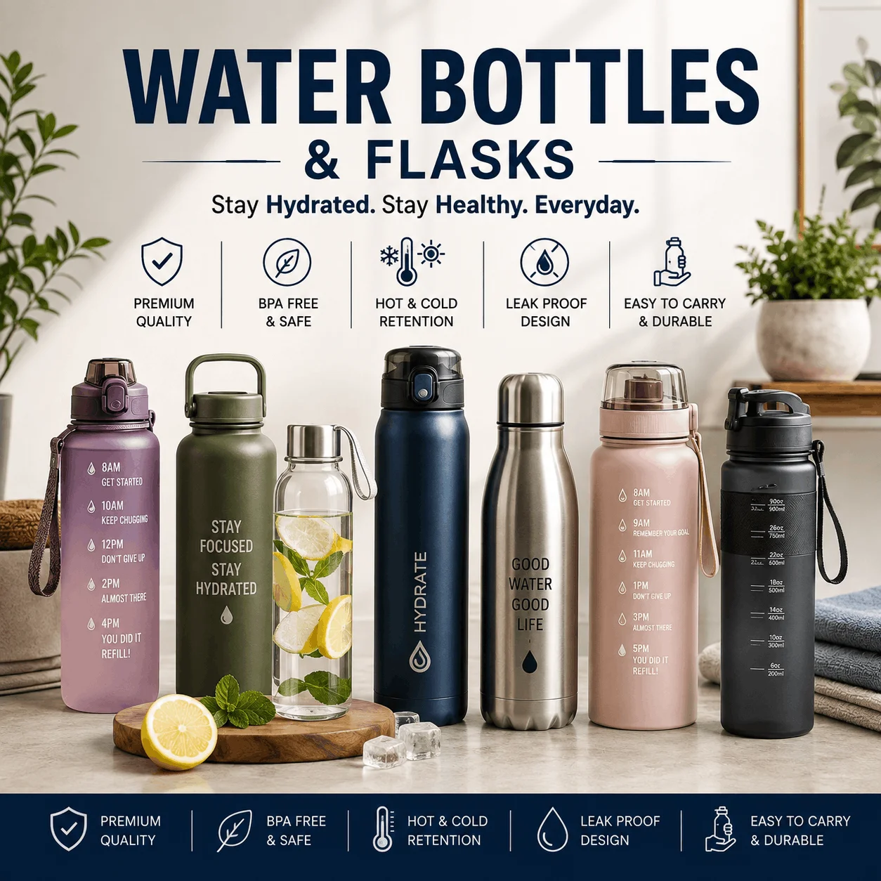 Water Bottles