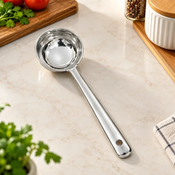 Dace Standard Ladle No.3 Stainless Steel Kitchen Ladle | Durable Cooking & Serving Spoon Dace Standard Ladle No.3 Stainless Steel Kitchen Ladle | Durable Cooking & Serving Spoon