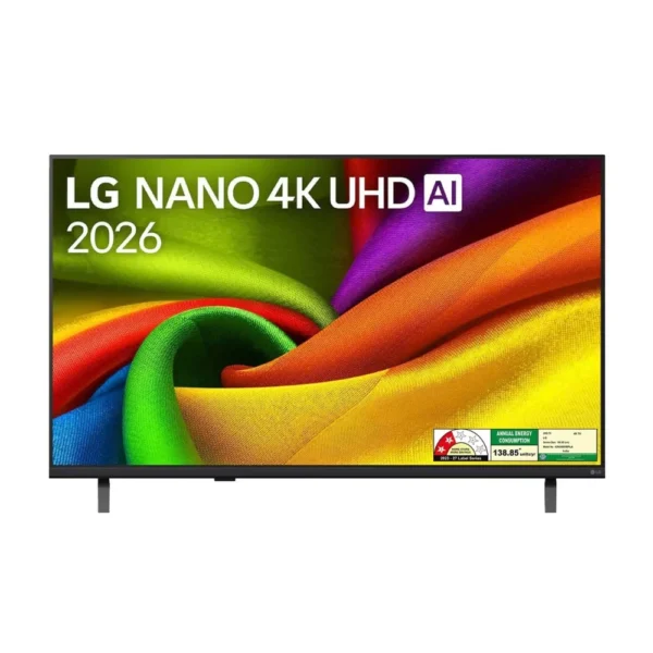 LG 43 Inch 4K Ultra HD Smart NanoCell LED TV 43NU885BPLA with α7 AI Processor 4K Gen9, webOS & Dolby Atmos LG 43 Inch 4K Ultra HD Smart NanoCell LED TV 43NU885BPLA with α7 AI Processor 4K Gen9, webOS & Dolby Atmos